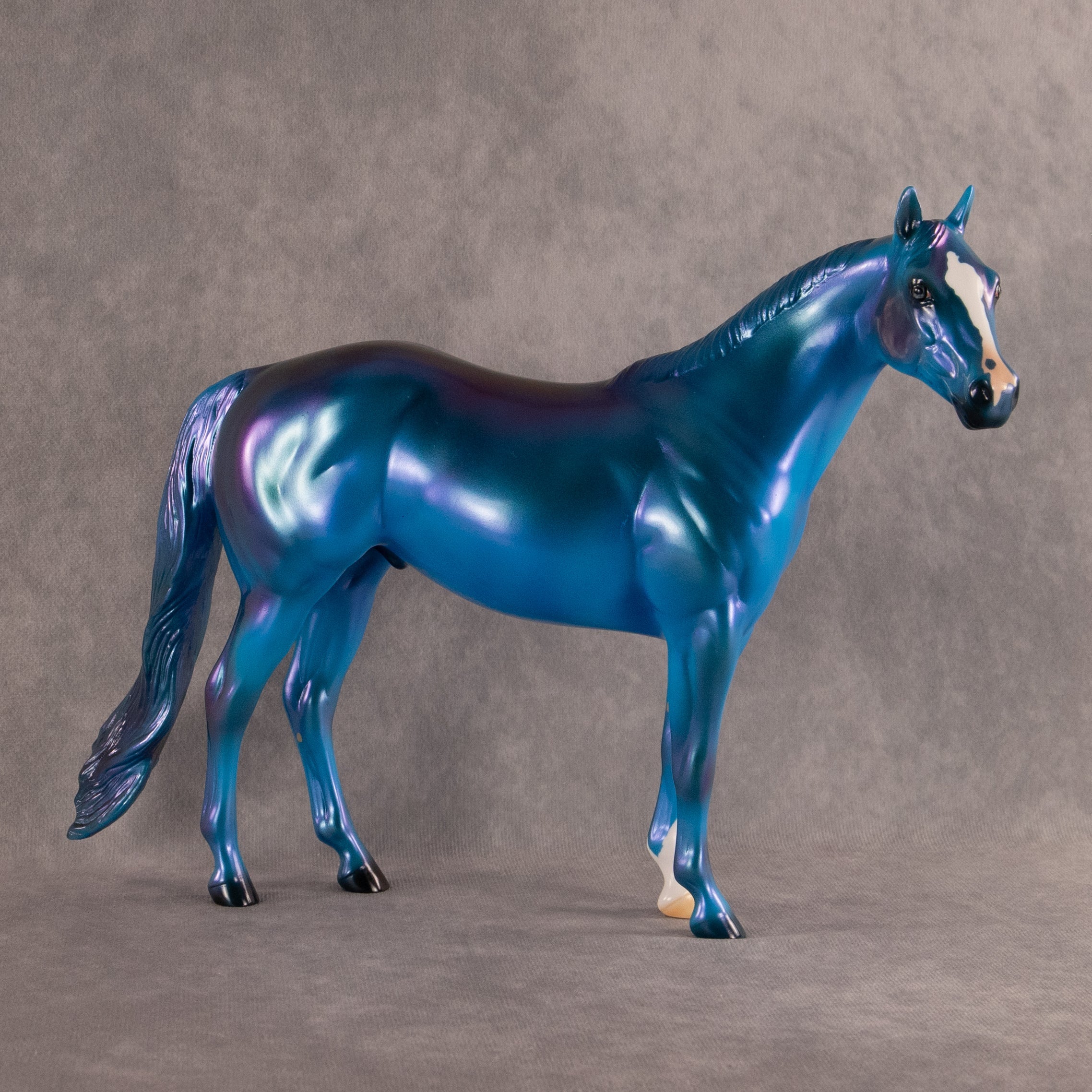 Cerulean Star OOAK Ideal Stock Horse by Erin Corbett EQ26