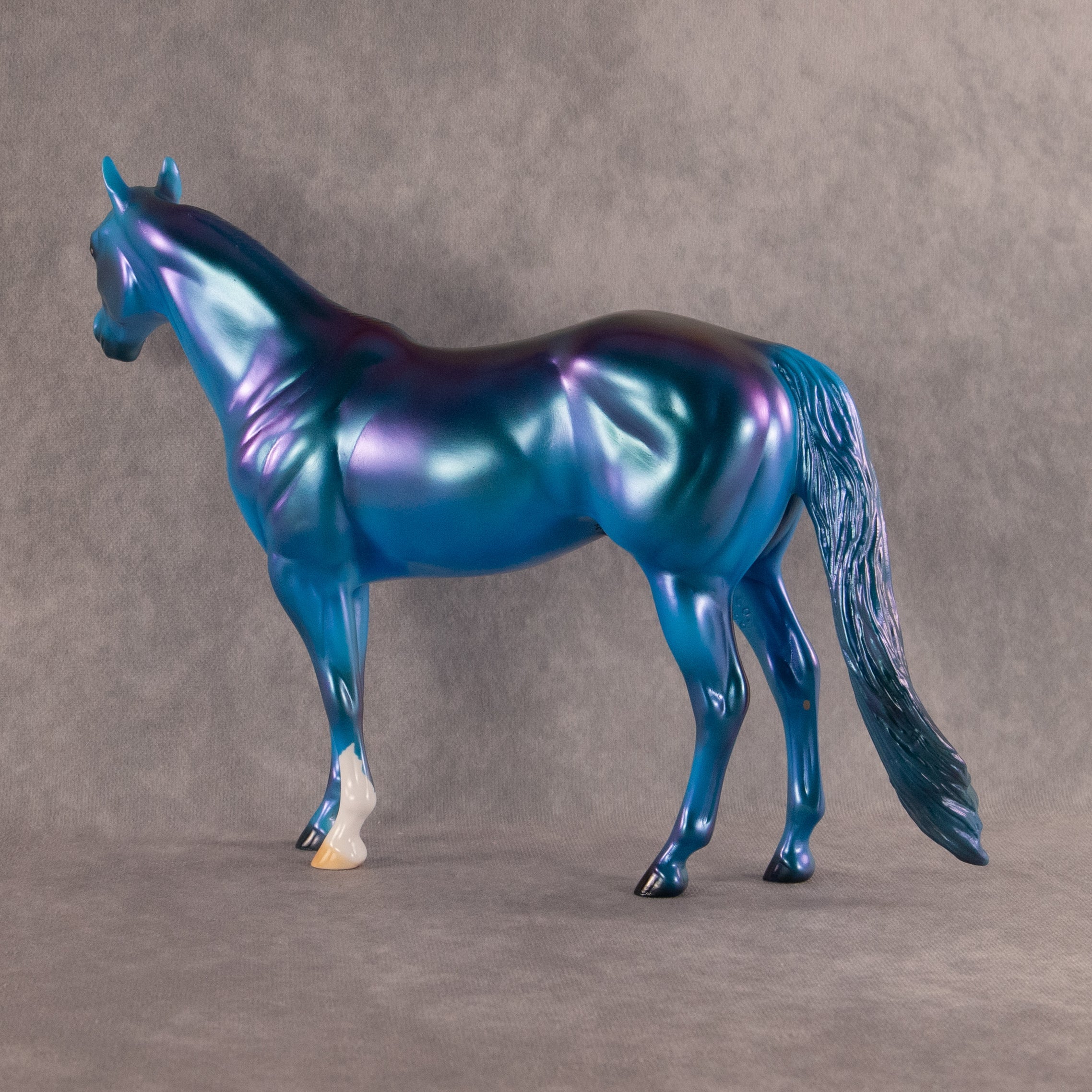 Cerulean Star OOAK Ideal Stock Horse by Erin Corbett EQ26