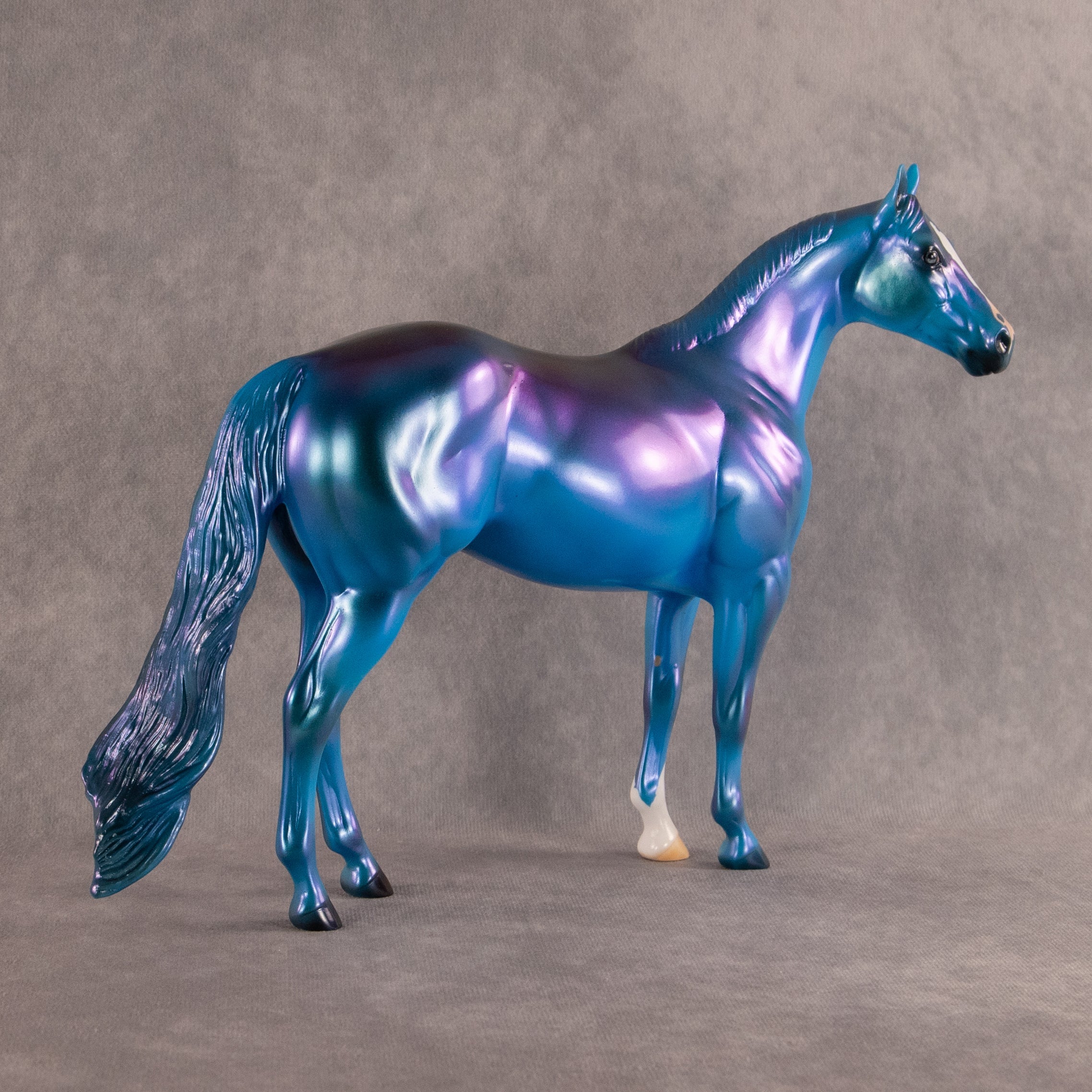 Cerulean Star OOAK Ideal Stock Horse by Erin Corbett EQ26