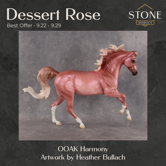 Dessert Rose OOAK Harmony by Heather Bullach Best Offer 9.22.2026
