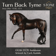 Turn Back Tyme OOAK EFCM Andalusian by Carly Kudalis Best Offer 10.6.2026
