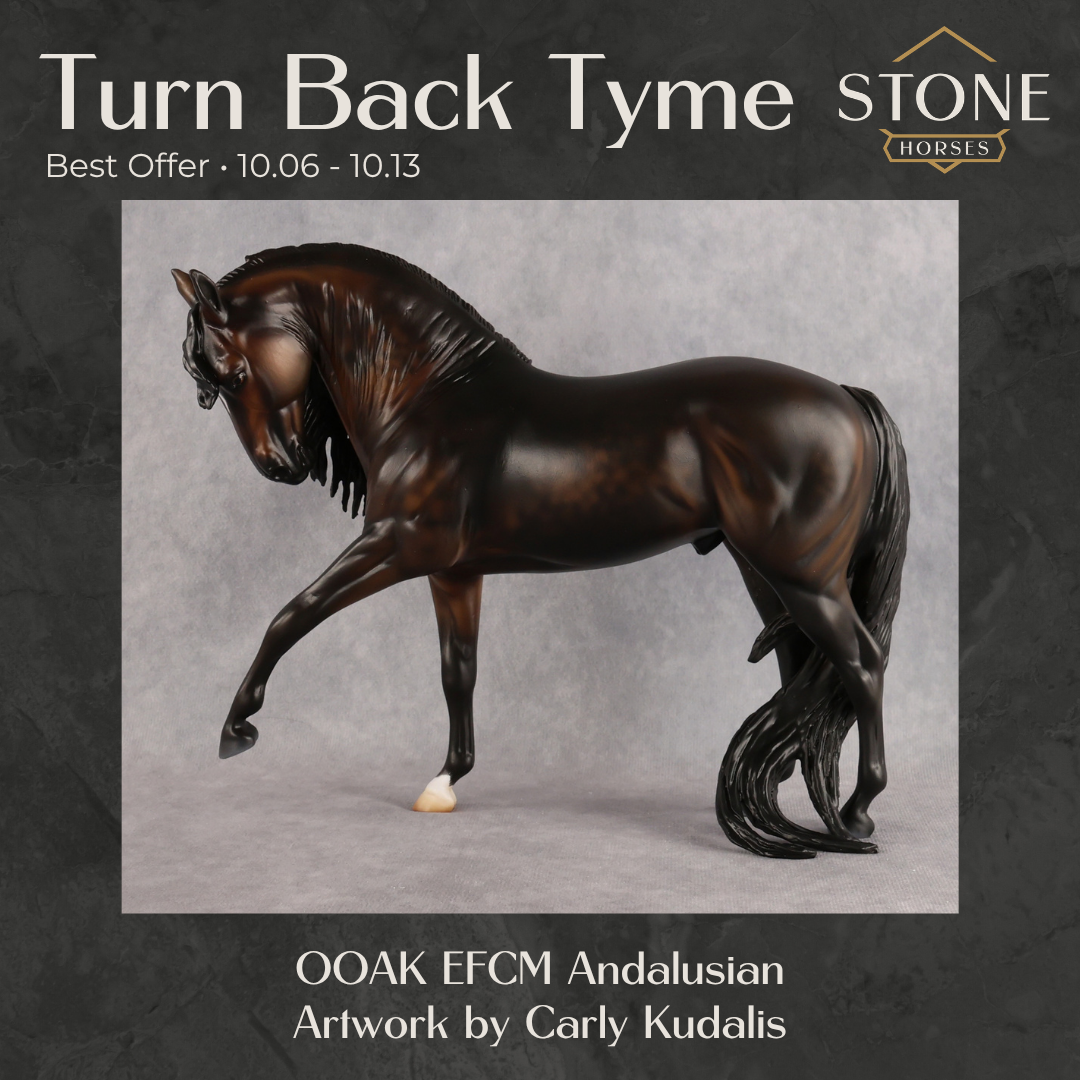 Turn Back Tyme OOAK EFCM Andalusian by Carly Kudalis Best Offer 10.6.2026