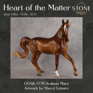 The Heart of the Matter OOAK FCM Arabian Mare by Sheryl Leisure Best Offer 10.6.2026