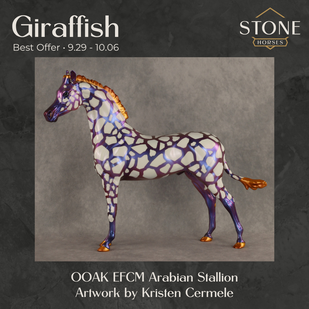 Giraffish OOAK EFCM Arabian Stallion by Kristen Cermele Best Offer 9.29.2026