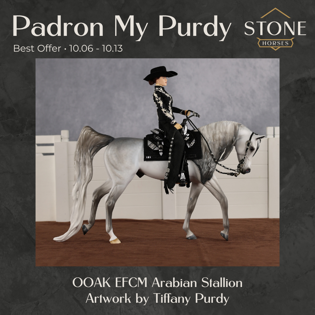 Padron My Purdy OOAK EFCM Arabian Stallion by Tiffany Purdy Best Offer 10.6.2026