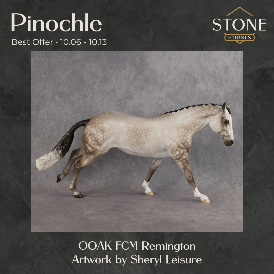 Pinochle OOAK FCM Remington by Sheryl Leisure Best Offer 10.6.2026
