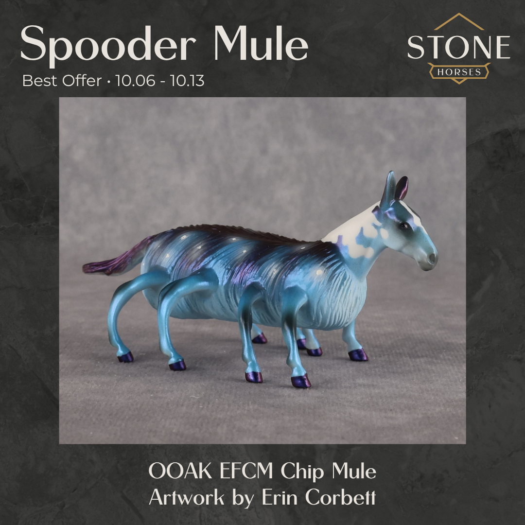 Spooder Mule OOAK EFCM Chip Mule by Erin Corbett Best Offer 10.6.2026