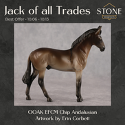 Jack of All Trades OOAK EFCM Chip Andalusian by Carly Kudalis Best Offer 10.6.2026