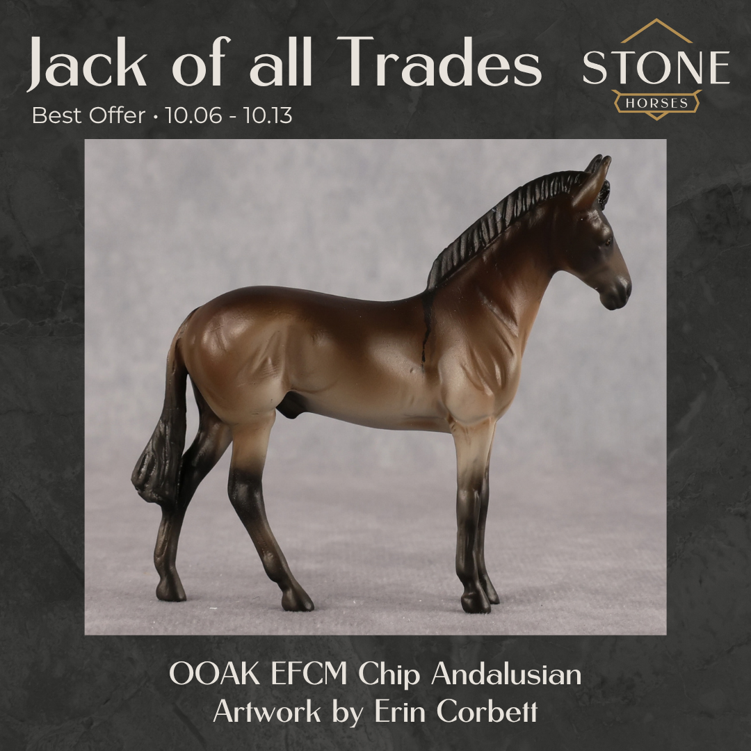 Jack of All Trades OOAK EFCM Chip Andalusian by Carly Kudalis Best Offer 10.6.2026