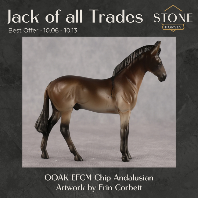 Jack of All Trades OOAK EFCM Chip Andalusian by Carly Kudalis Best Offer 10.6.2026