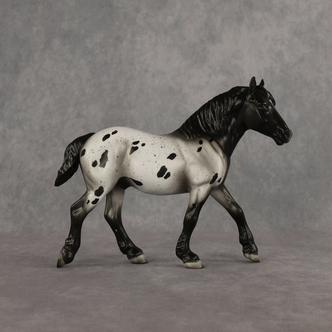 Charcoal OOAK Pebble Drafter by Madi Wiseman EQ26