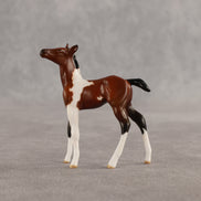 Dove & Chick OOAK Chip FCM Stock Horse & Chip Foal by Anna Rieck SCD26