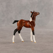 Dove & Chick OOAK Chip FCM Stock Horse & Chip Foal by Anna Rieck SCD26