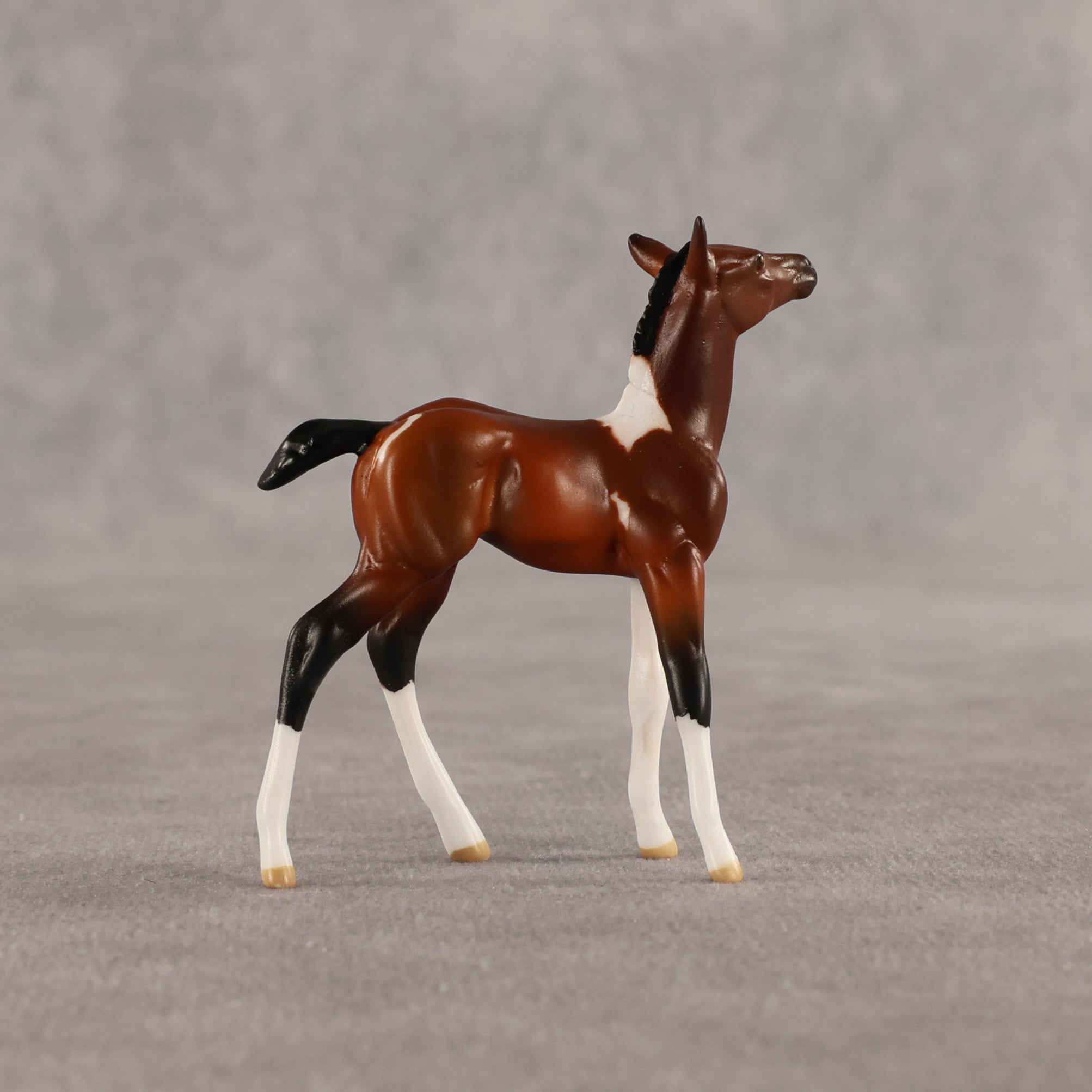 Dove & Chick OOAK Chip FCM Stock Horse & Chip Foal by Anna Rieck SCD26