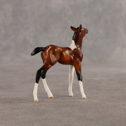 Dove & Chick OOAK Chip FCM Stock Horse & Chip Foal by Anna Rieck SCD26