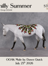 Chilly Summer OOAK Mule by Dawn Quick DDOOAKs26