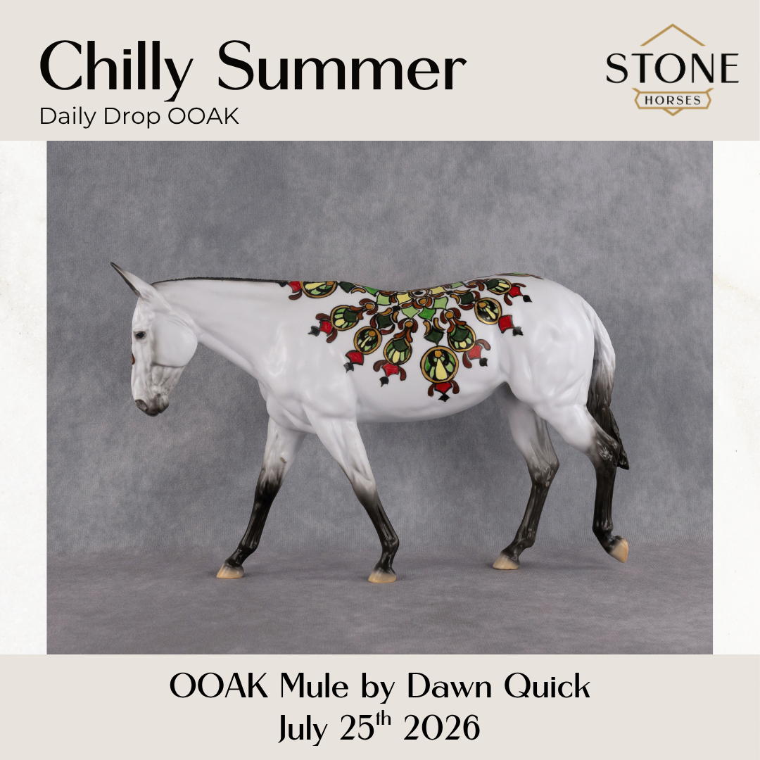 Chilly Summer OOAK Mule by Dawn Quick DDOOAKs26