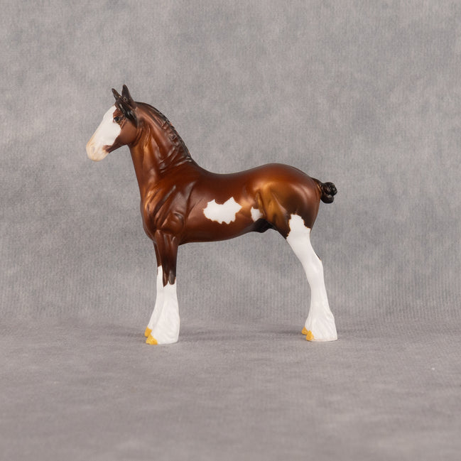 Chipotle Chili OOAK Chip Standing Drafter by Dawn Quick LHS26