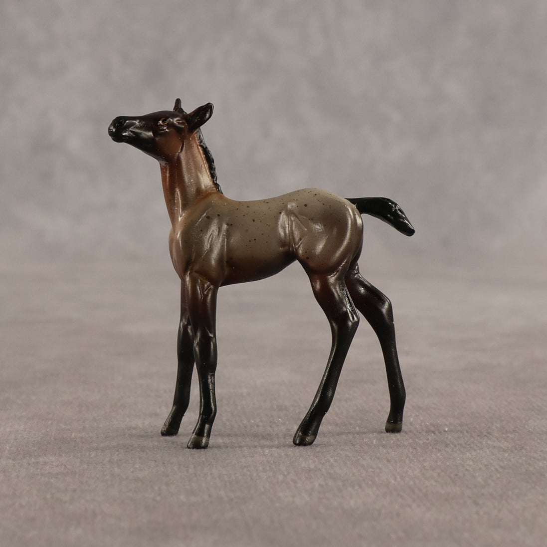Cookie & Chocolate Chip OOAK Chip FCM Stock Horse & Chip Foal by Anna Rieck SCD26