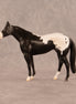 Chocolate Chunk OOAK Chip Stock Horse by Madi Wiseman EQ26
