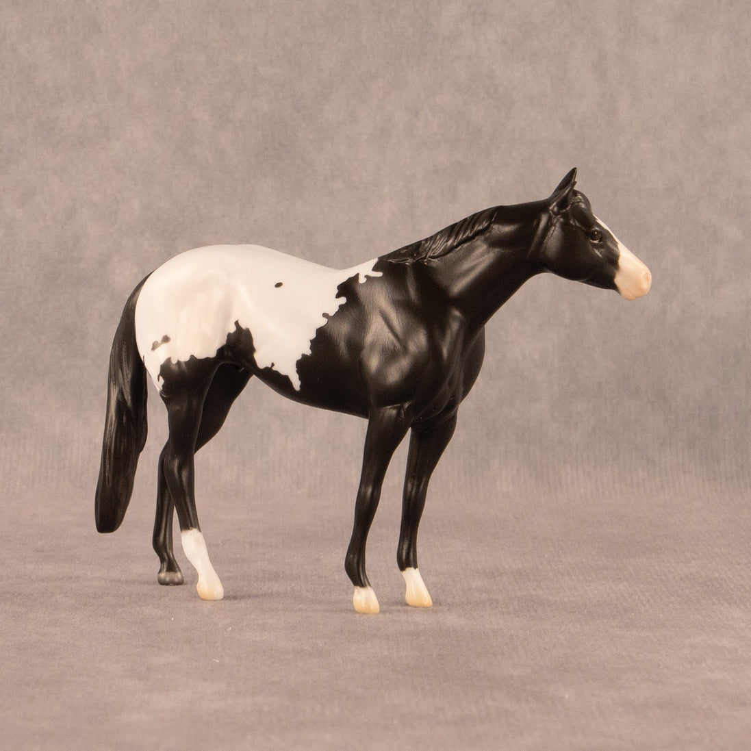Chocolate Chunk OOAK Chip Stock Horse by Madi Wiseman EQ26