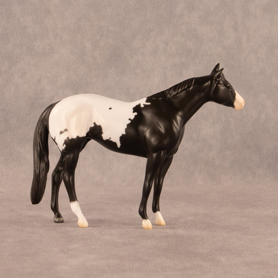 Chocolate Chunk OOAK Chip Stock Horse by Madi Wiseman EQ26