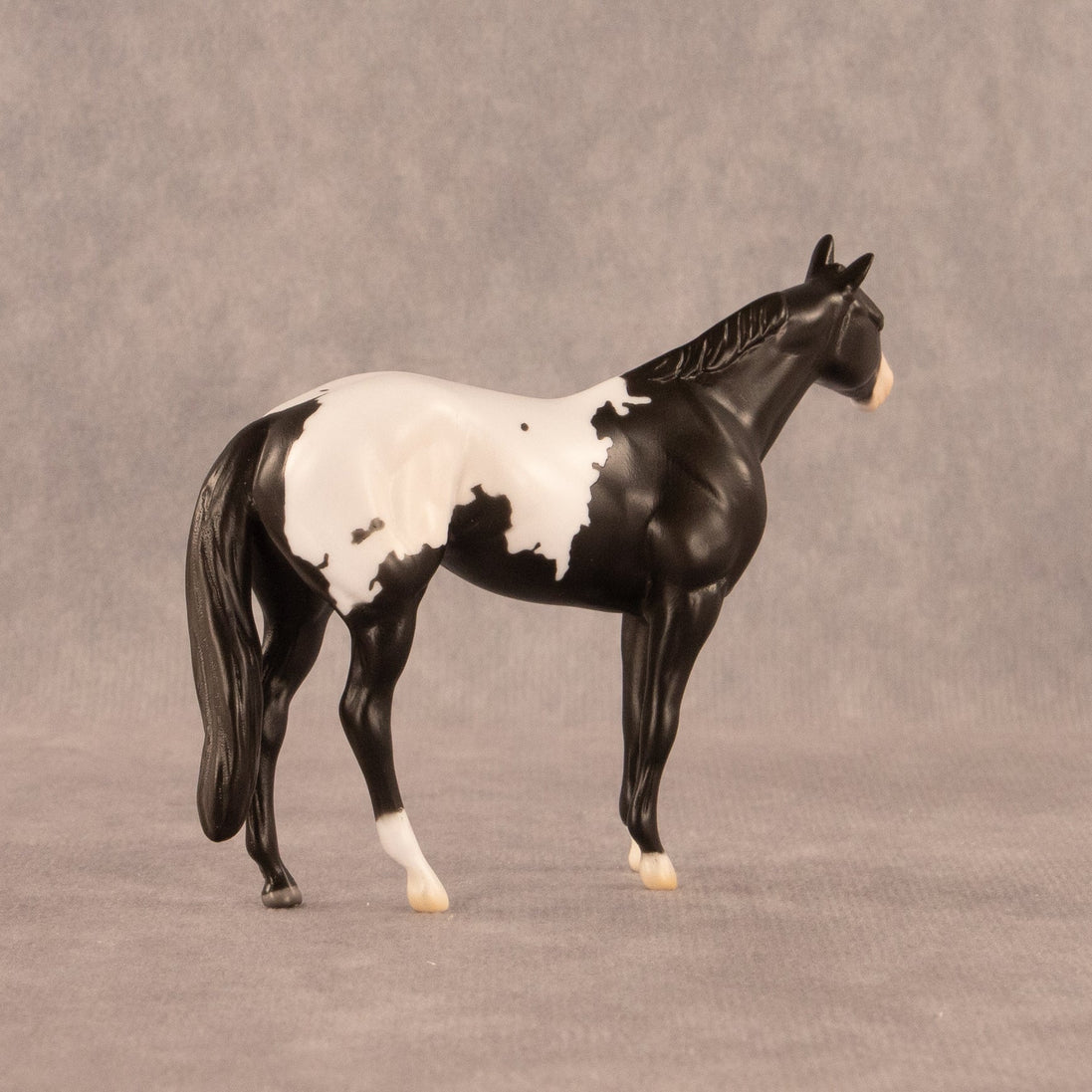 Chocolate Chunk OOAK Chip Stock Horse by Madi Wiseman EQ26