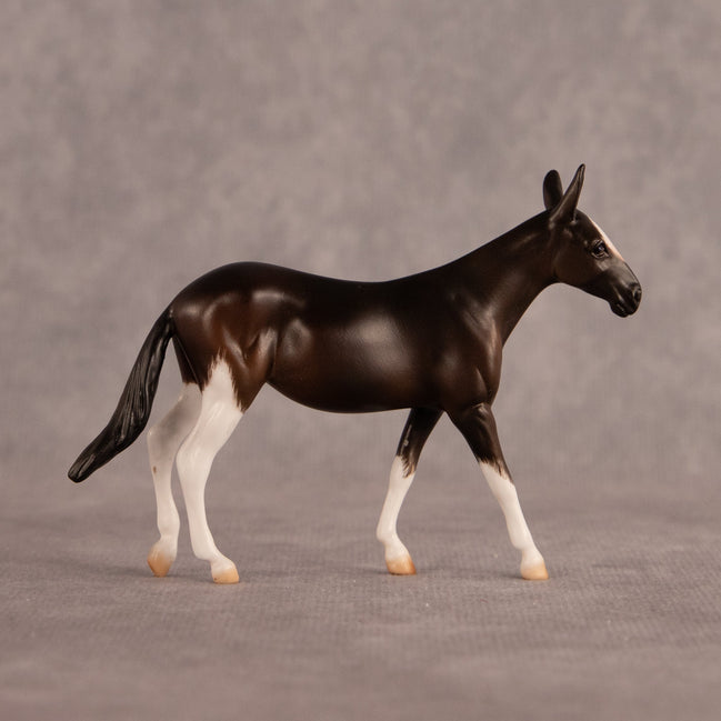 Chocolate Dipped OOAK Chip Mule by Carly Kudalis EQ26