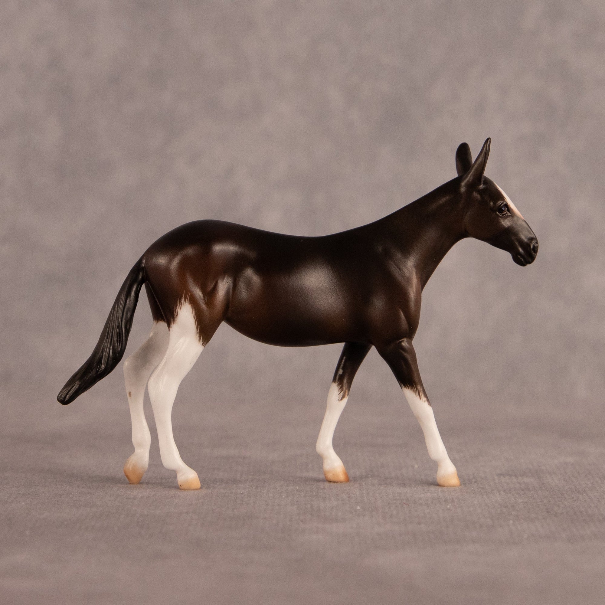 Chocolate Dipped OOAK Chip Mule by Carly Kudalis EQ26