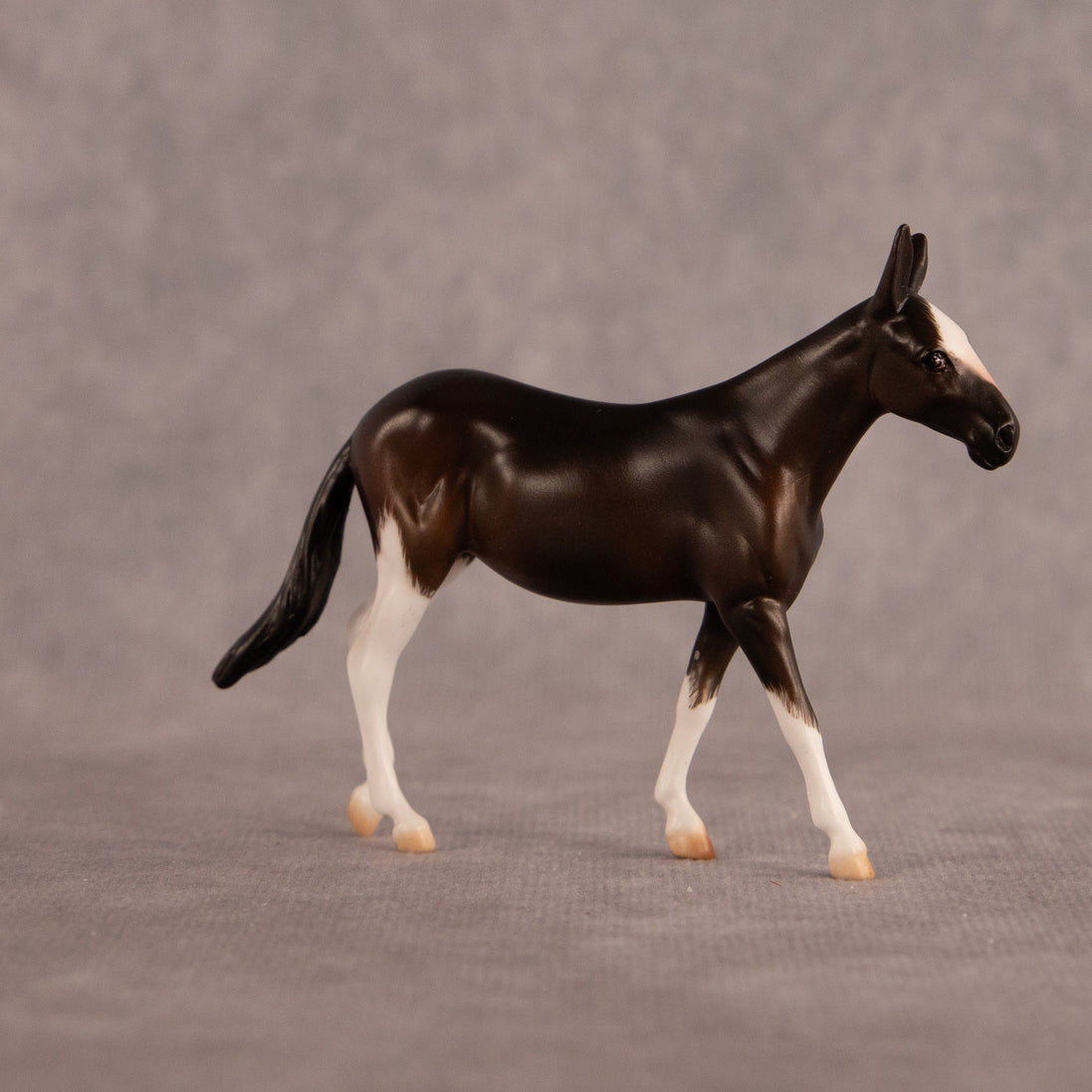 Chocolate Dipped OOAK Chip Mule by Carly Kudalis EQ26