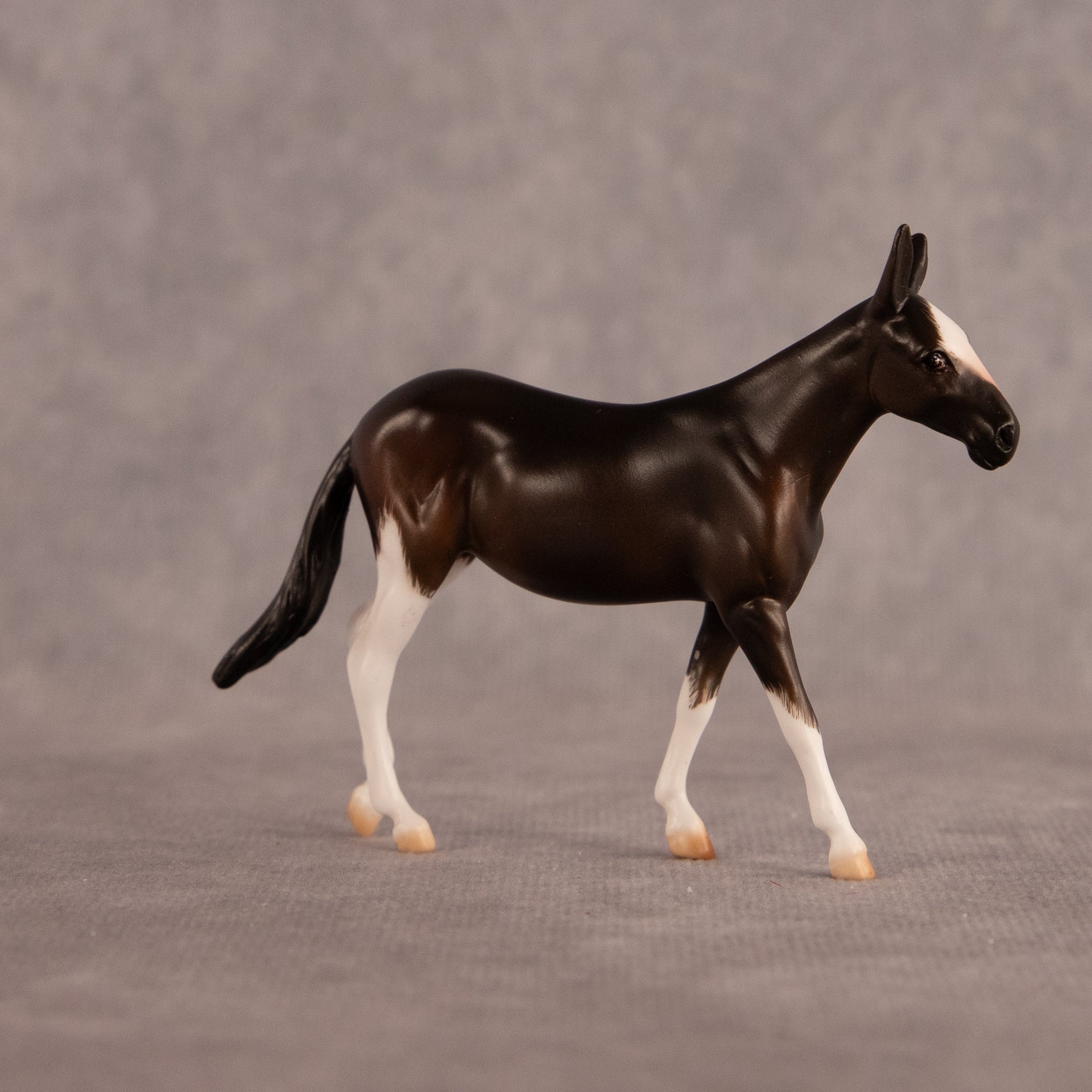 Chocolate Dipped OOAK Chip Mule by Carly Kudalis EQ26