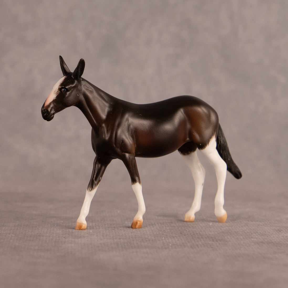 Chocolate Dipped OOAK Chip Mule by Carly Kudalis EQ26