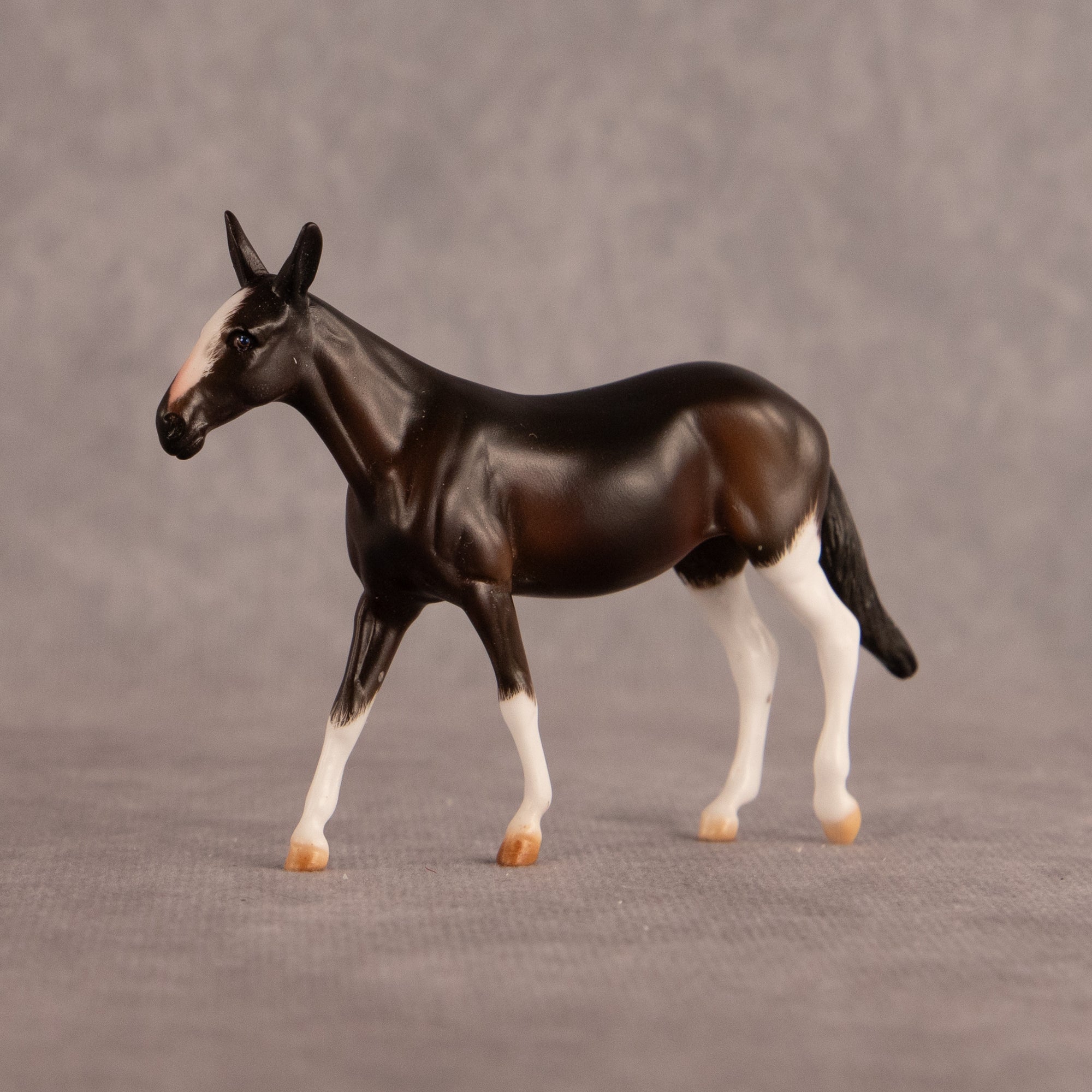 Chocolate Dipped OOAK Chip Mule by Carly Kudalis EQ26