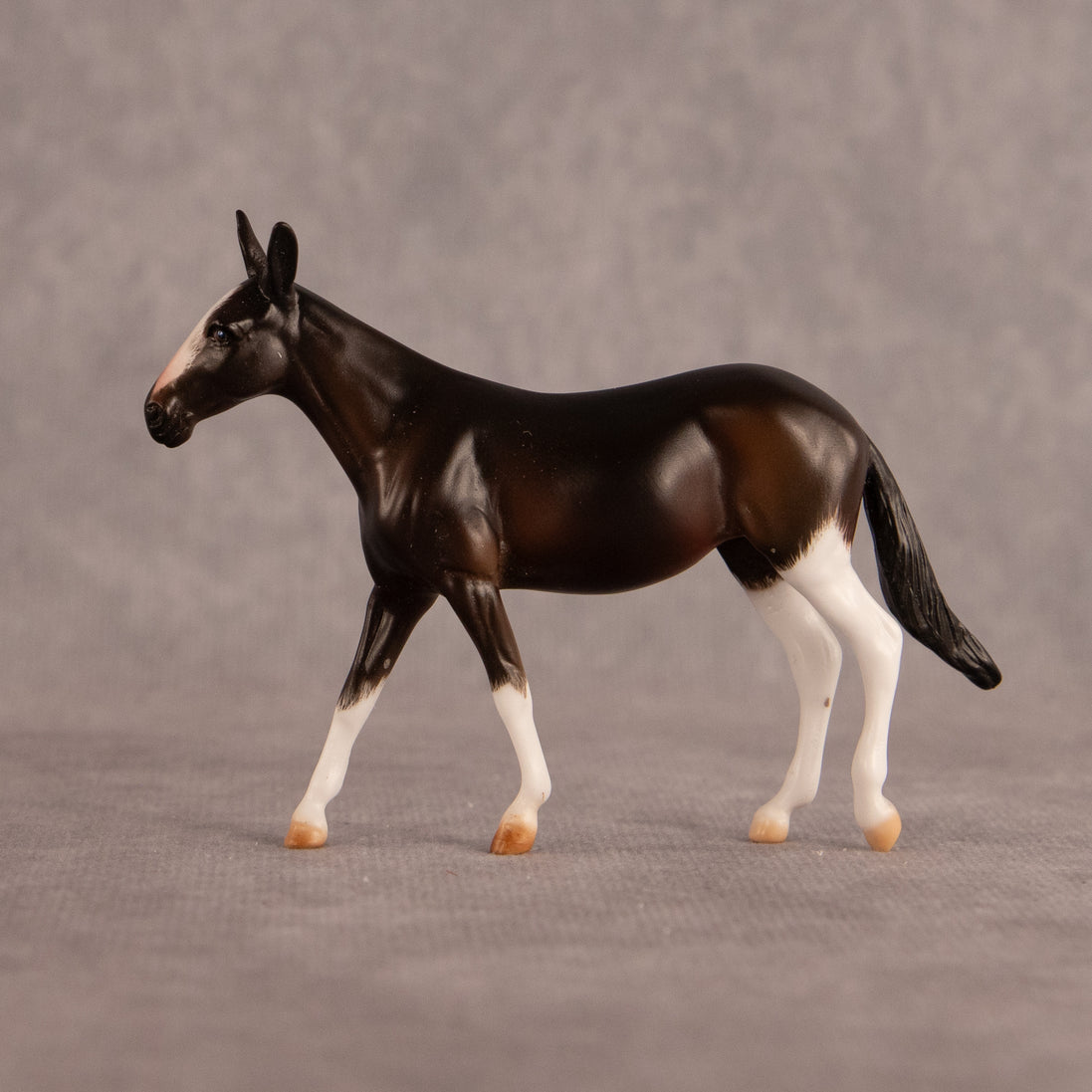 Chocolate Dipped OOAK Chip Mule by Carly Kudalis EQ26