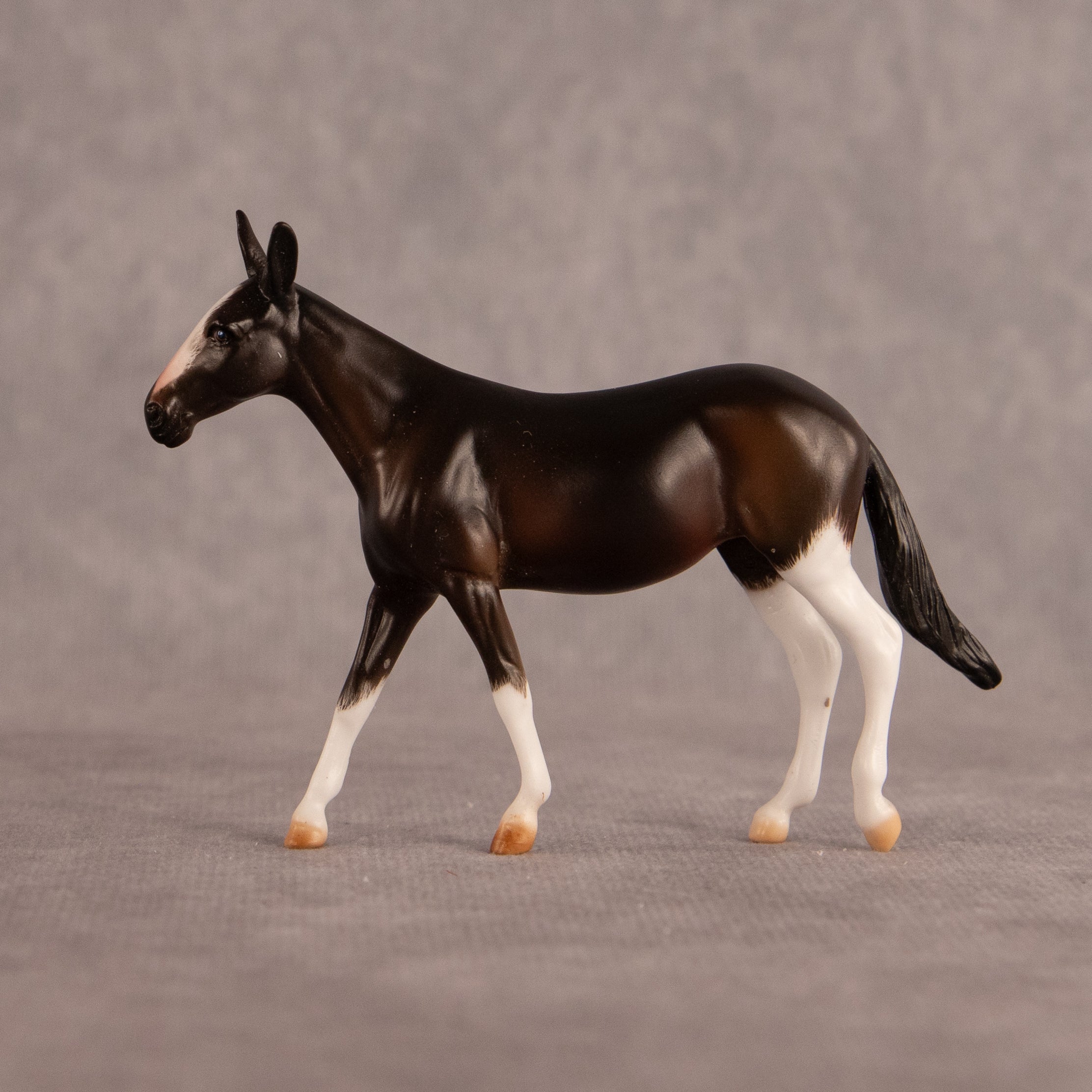Chocolate Dipped OOAK Chip Mule by Carly Kudalis EQ26