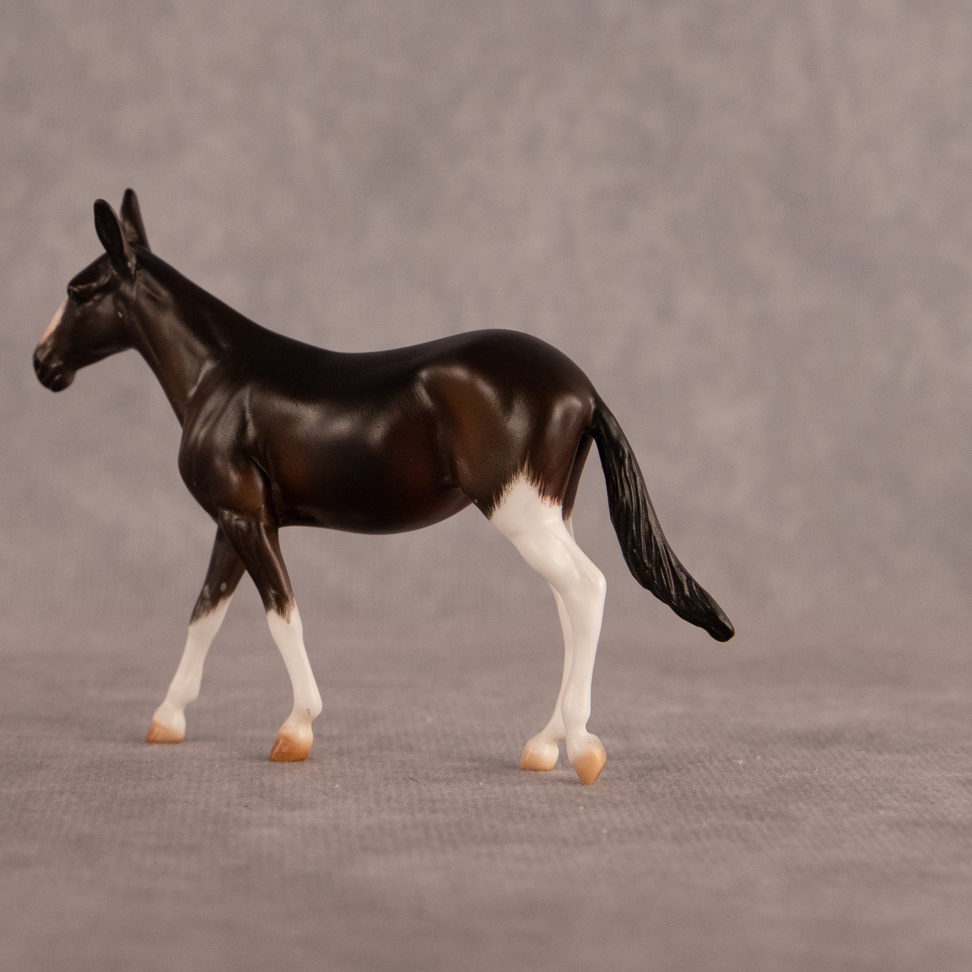 Chocolate Dipped OOAK Chip Mule by Carly Kudalis EQ26