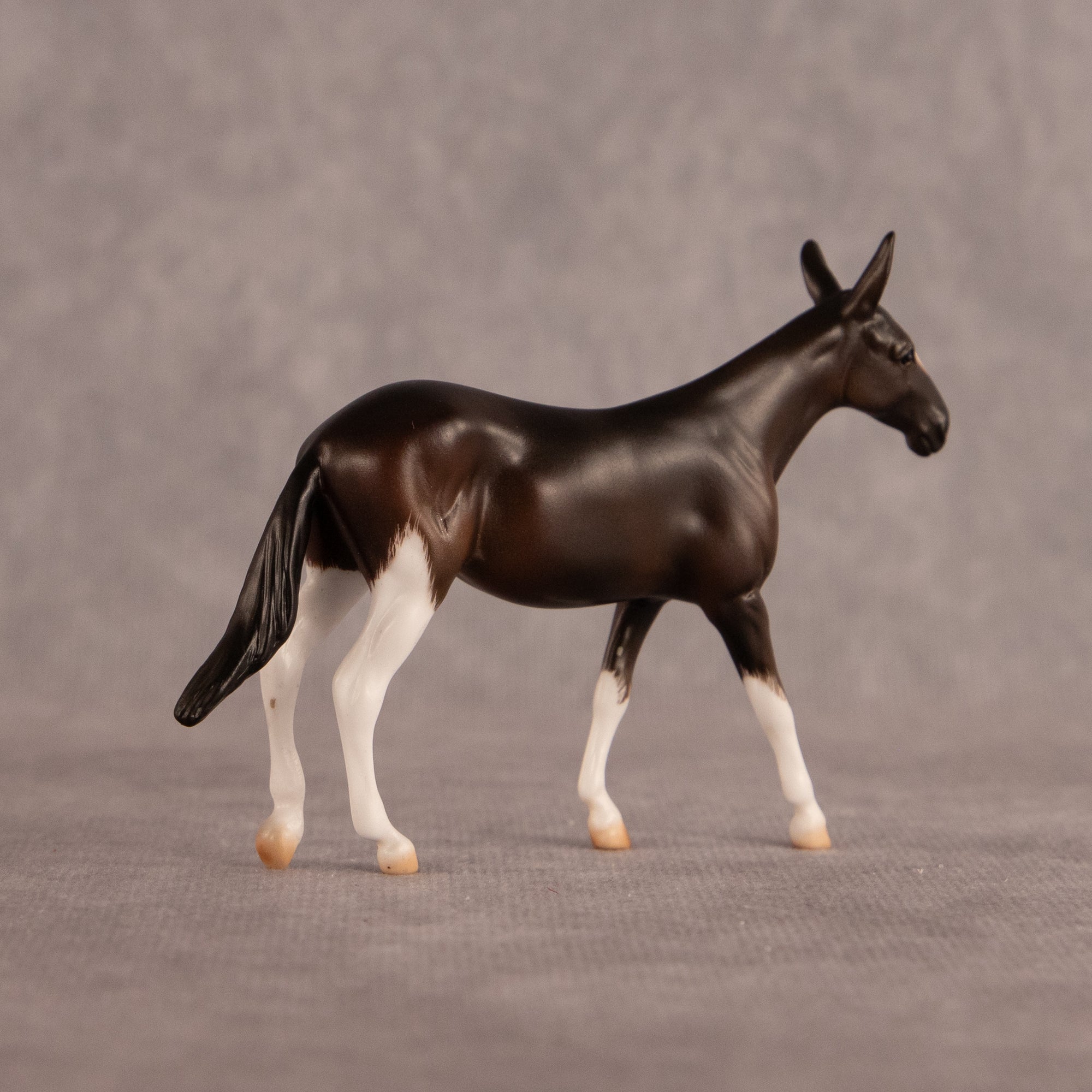 Chocolate Dipped OOAK Chip Mule by Carly Kudalis EQ26