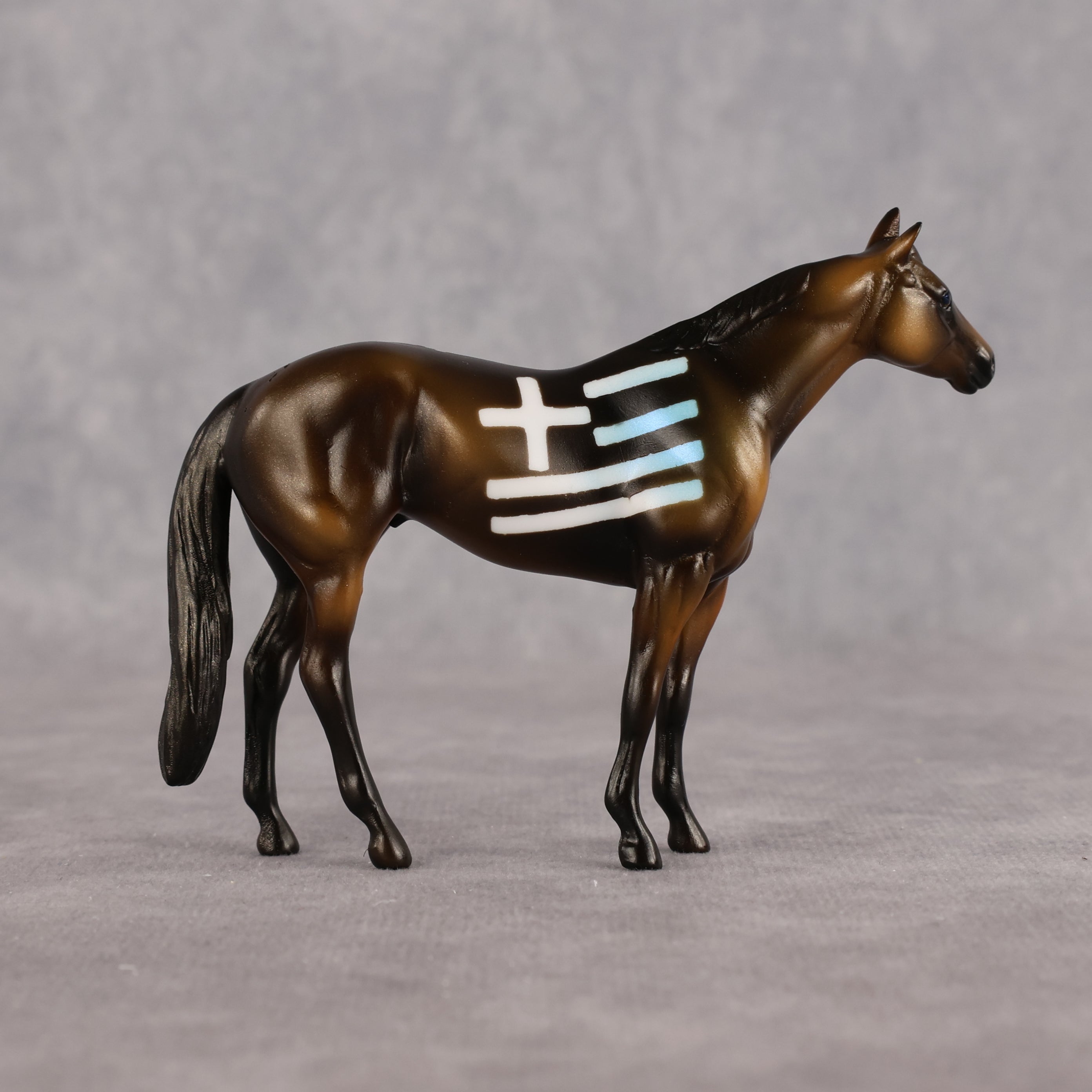 Classical Order OOAK Chip Stock Horse by Enrique Duarte WC26