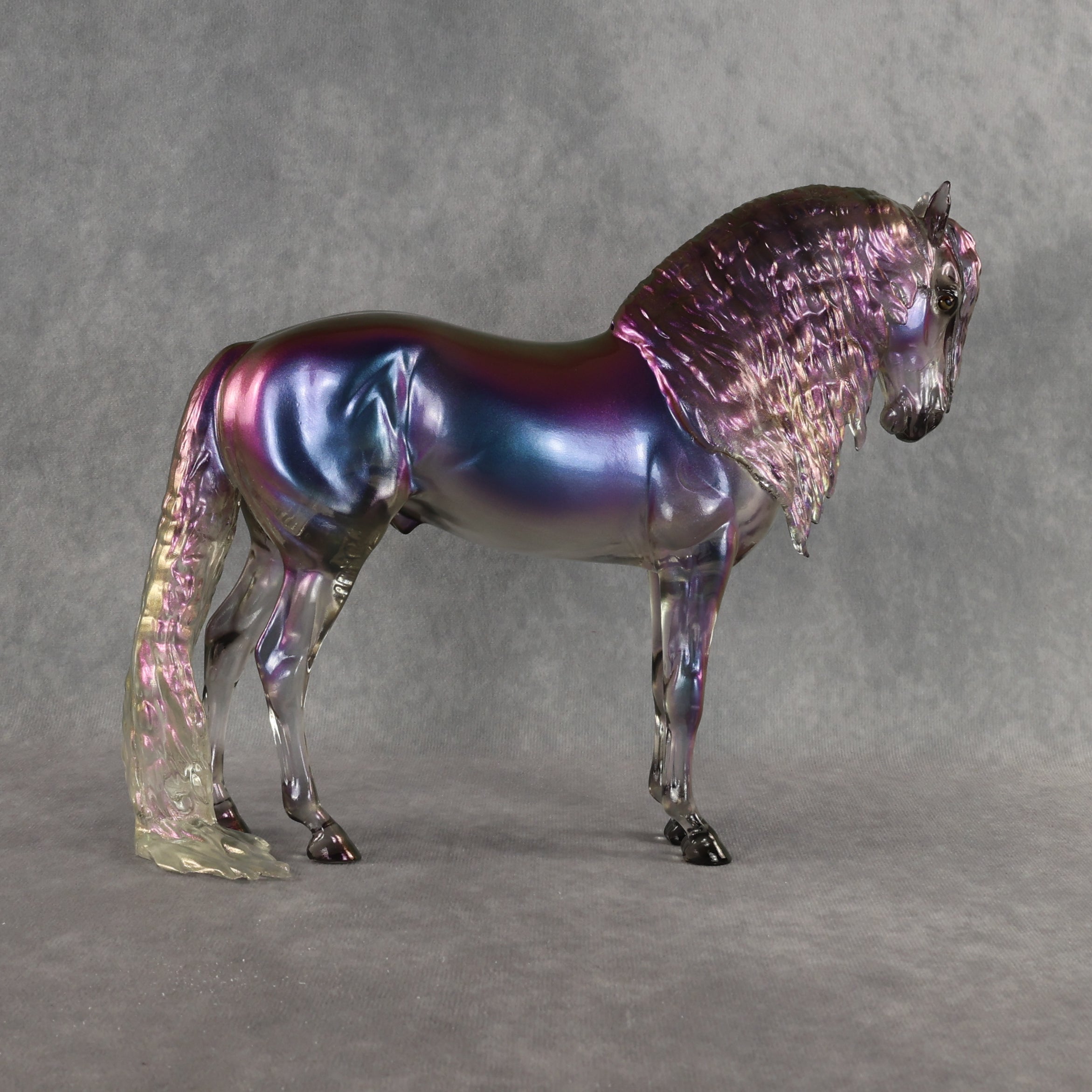 Cloud Flare OOAK FCM Clearware Andalusian by Erin Corbett EBSD26