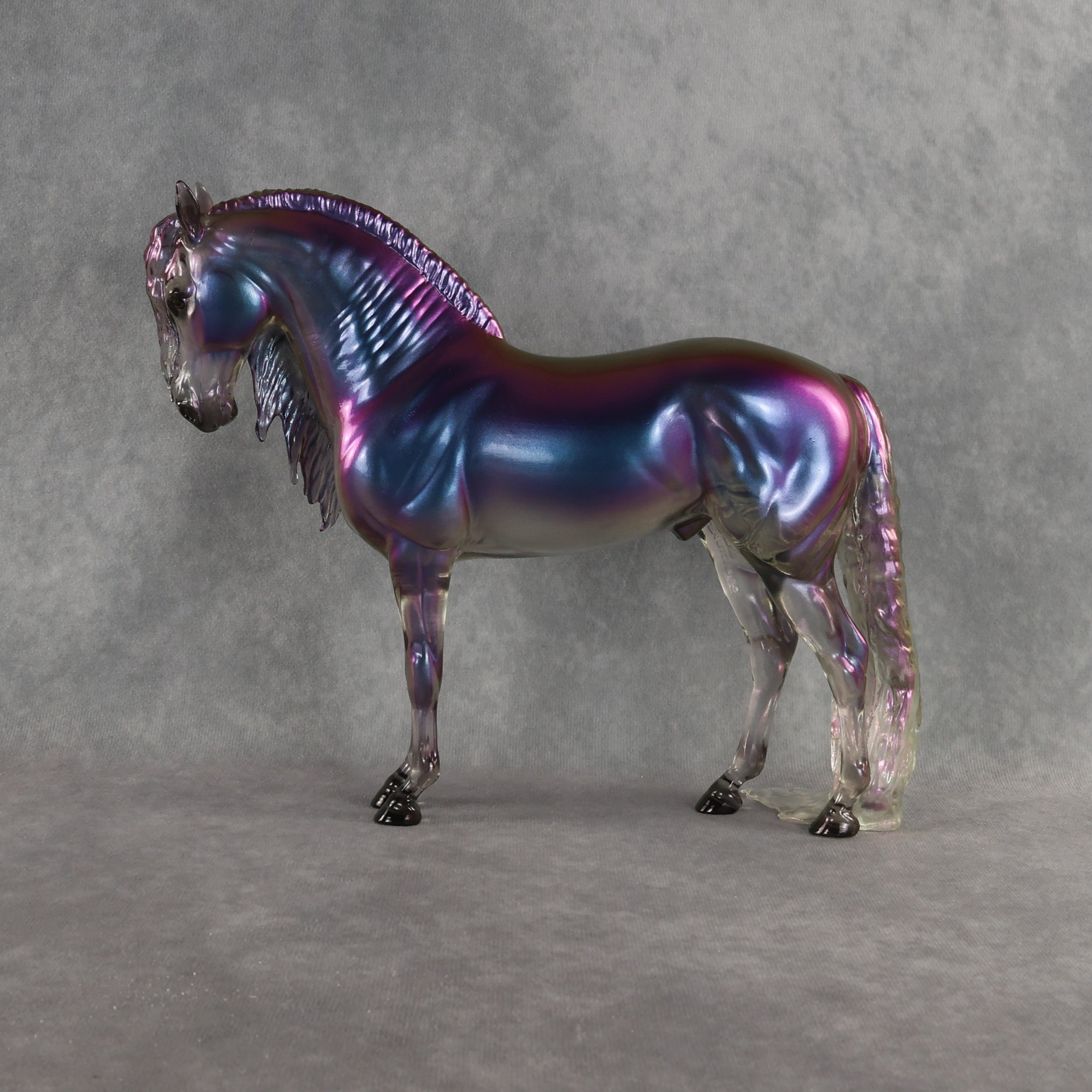Cloud Flare OOAK FCM Clearware Andalusian by Erin Corbett EBSD26
