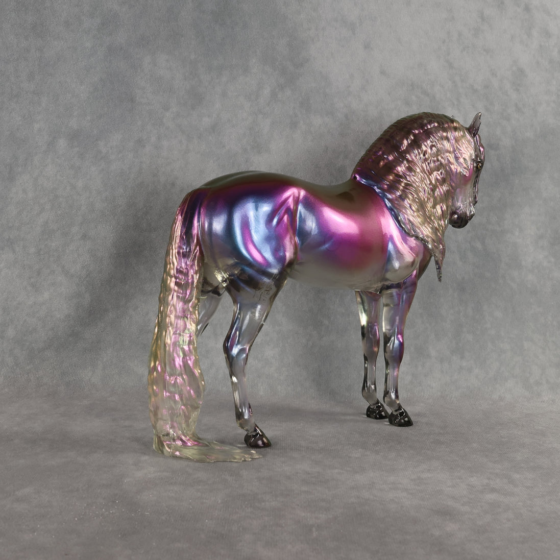 Cloud Flare OOAK FCM Clearware Andalusian by Erin Corbett EBSD26