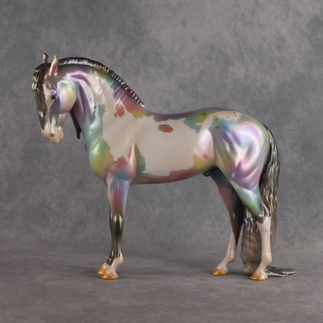 Coat of Many Colors OOAK EFCM Andalusian by Melanie Miller MM26