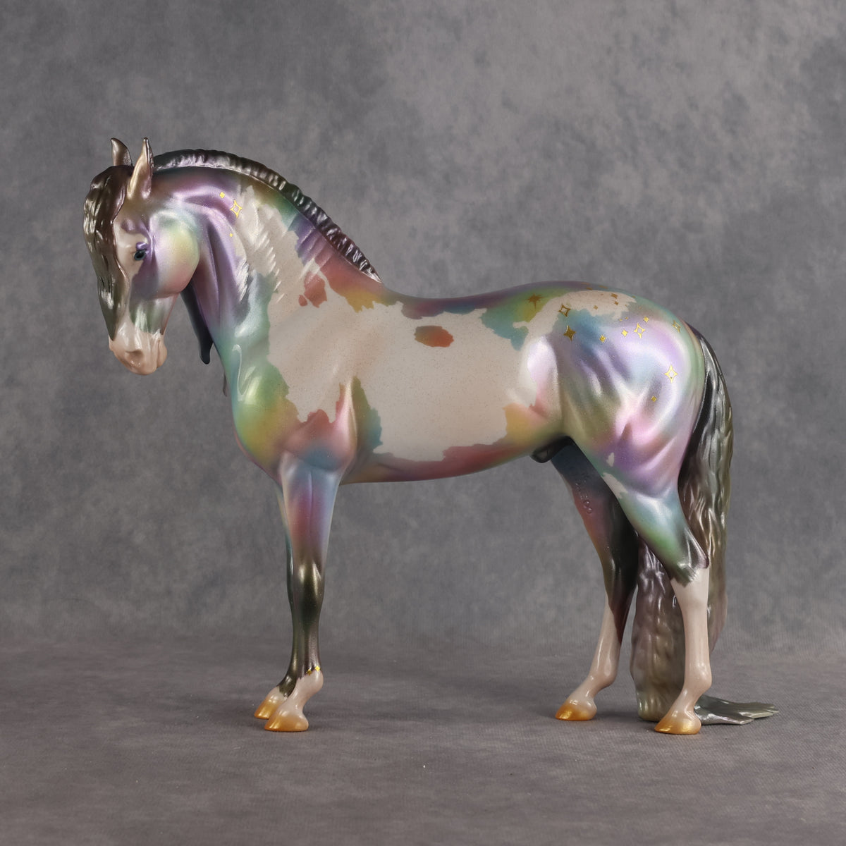 Coat of Many Colors OOAK EFCM Andalusian by Melanie Miller MM26
