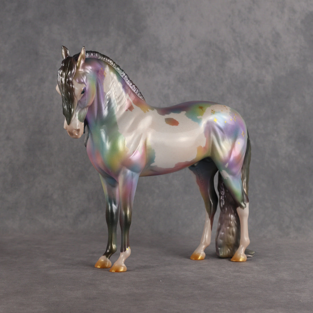 Coat of Many Colors OOAK EFCM Andalusian by Melanie Miller MM26