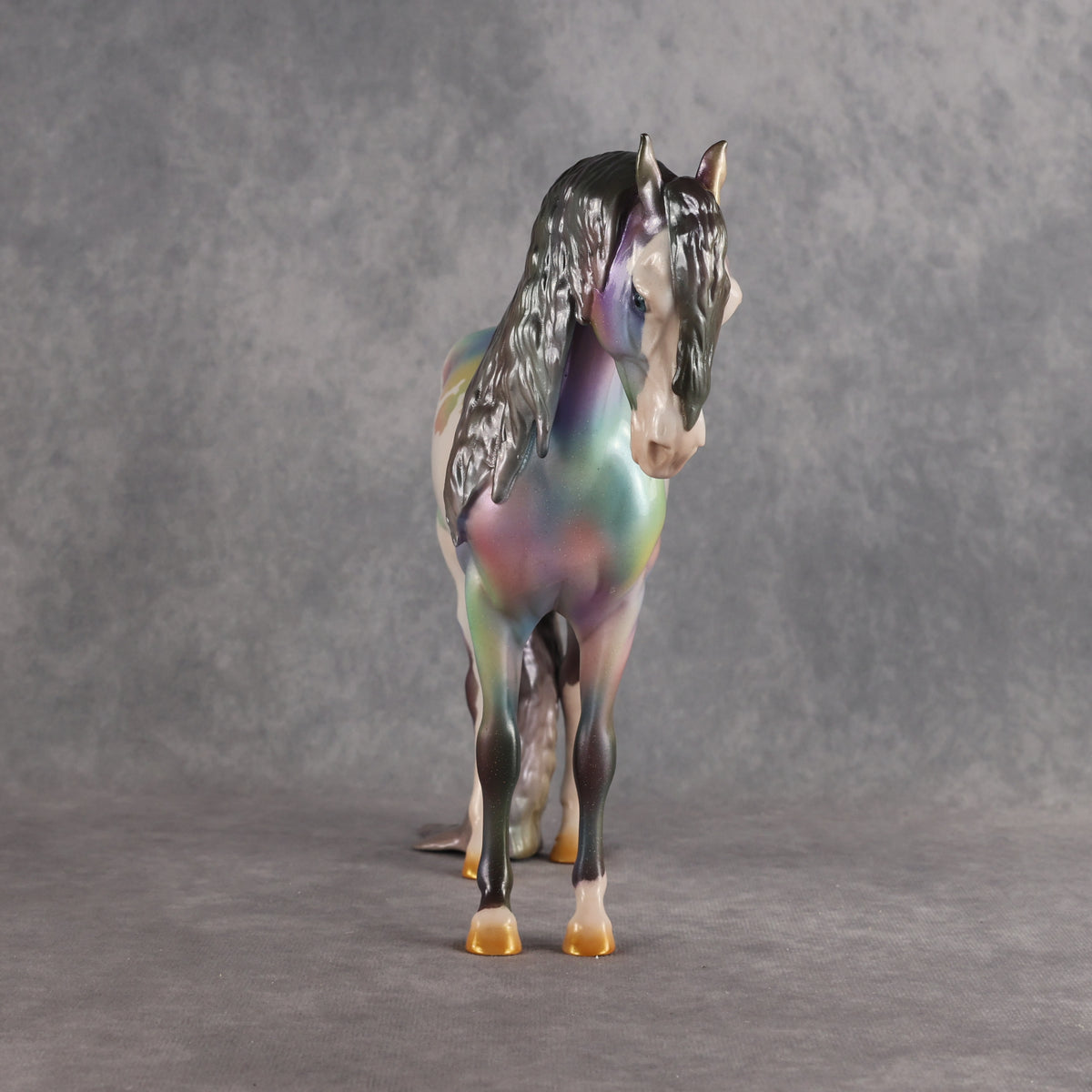 Coat of Many Colors OOAK EFCM Andalusian by Melanie Miller MM26