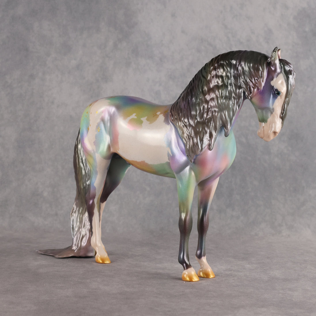 Coat of Many Colors OOAK EFCM Andalusian by Melanie Miller MM26