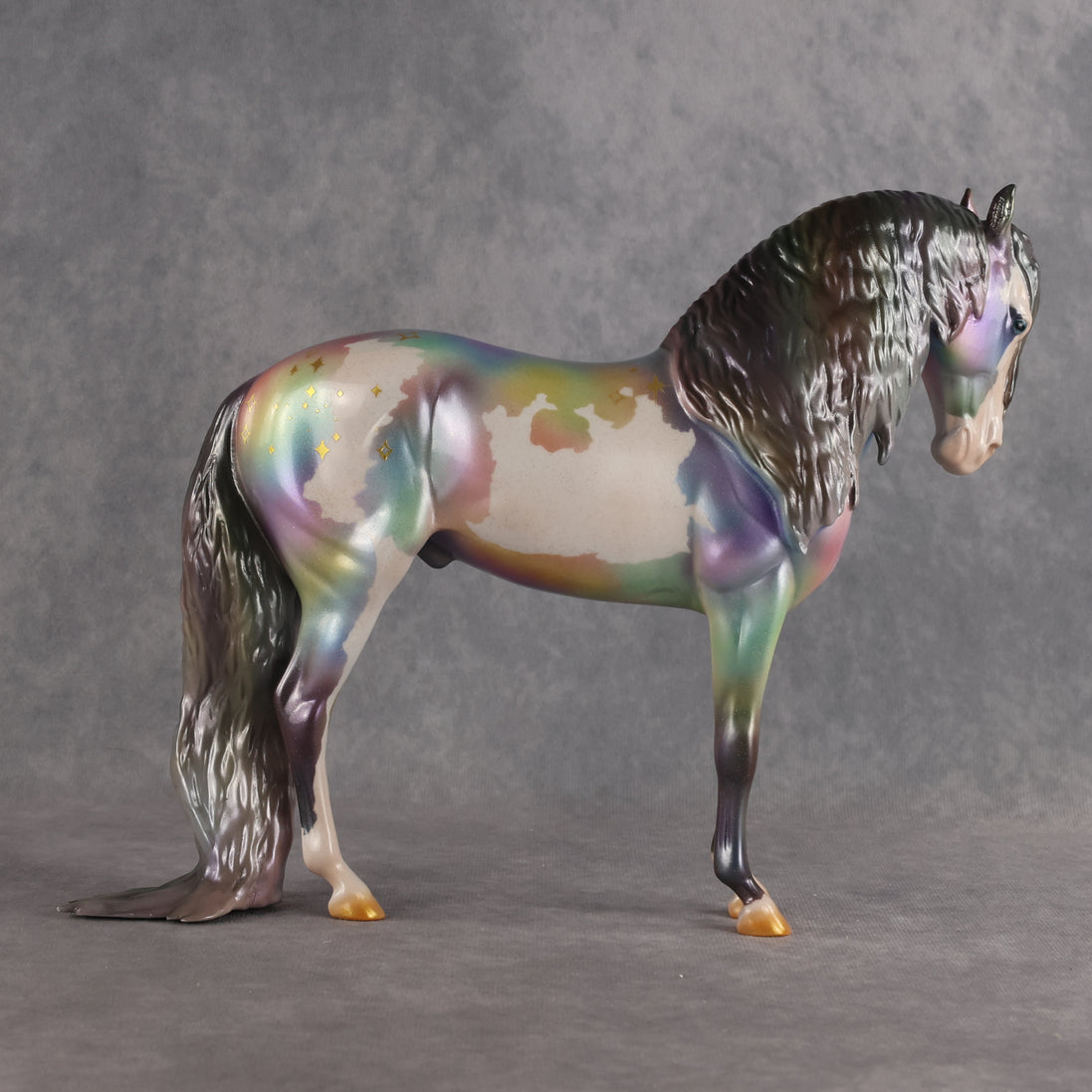 Coat of Many Colors OOAK EFCM Andalusian by Melanie Miller MM26