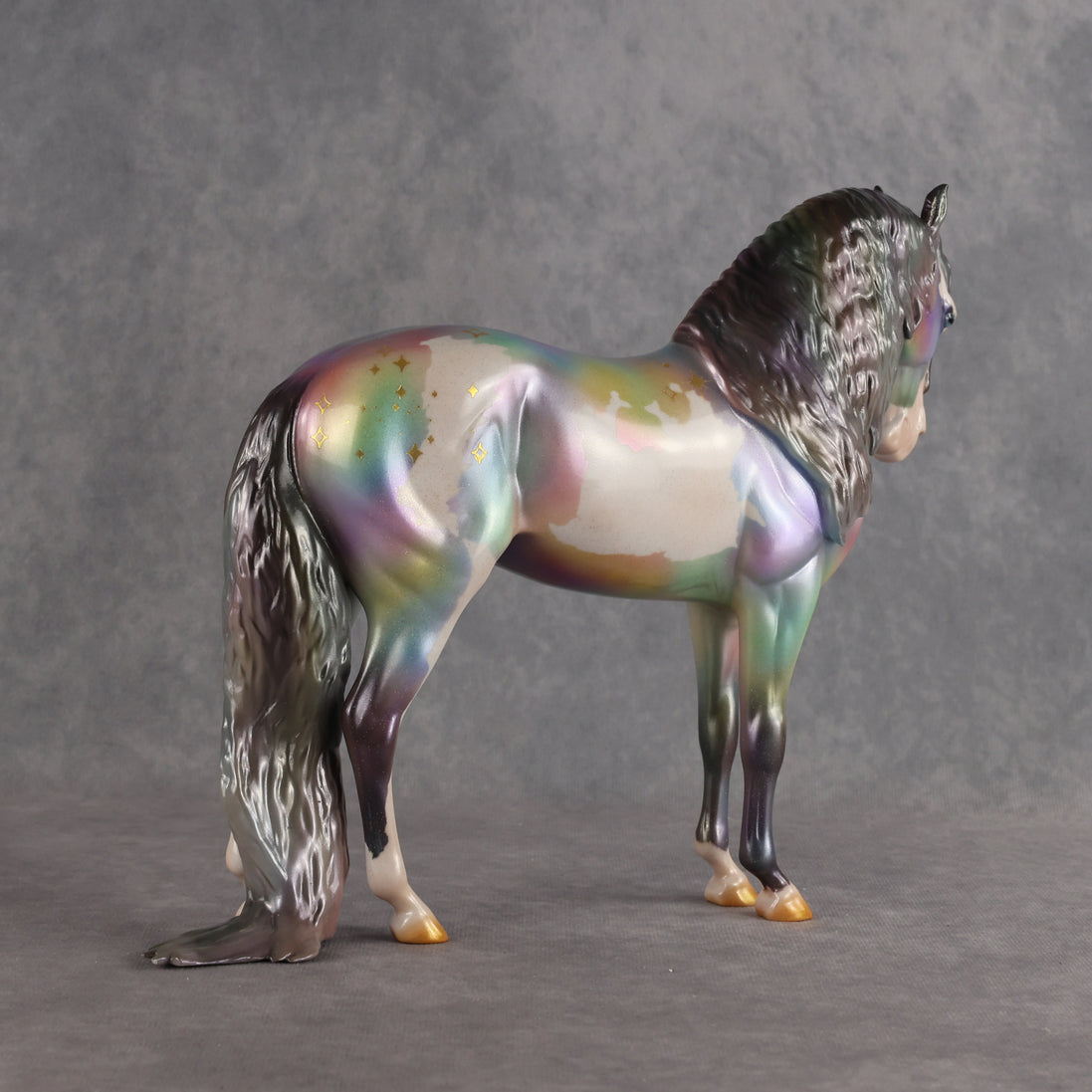 Coat of Many Colors OOAK EFCM Andalusian by Melanie Miller MM26