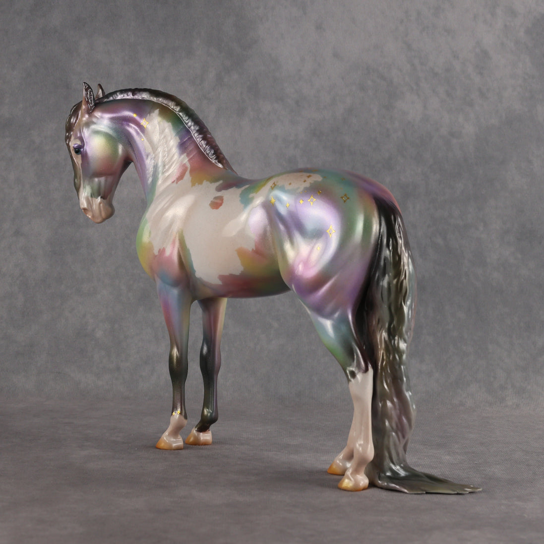 Coat of Many Colors OOAK EFCM Andalusian by Melanie Miller MM26