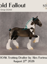 Cold Fallout OOAK Trotting Drafter by Alex Fortman DDOOAKs26